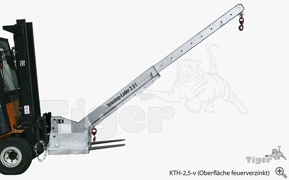 2. Produktbild zu stapler teleskoblader kth stapler einfahrtaschenmasse 4