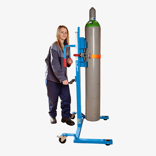 Technisches Bild für tigerhebezeuge-gasflaschen-stahlflaschen-heber-hebegeraet-transportgeraet-gasflaschenlifter-serie-GFL-230-handhabung
