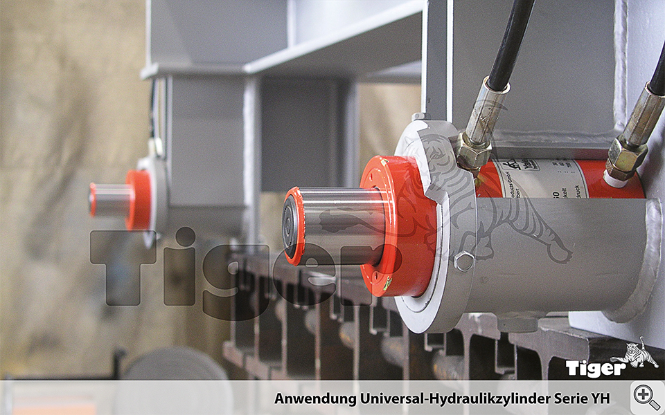 2. Produktbild zu hydraulikzylinder yh doppeltwirkend 2