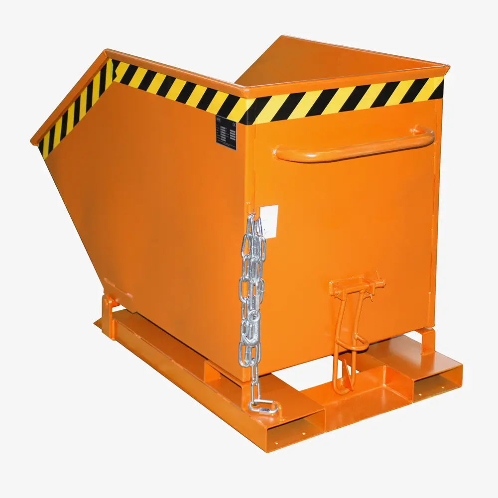 Produktbild von tigerhebezeuge kippmulde orange lackiert typ KK 400 ORANGE 01 x