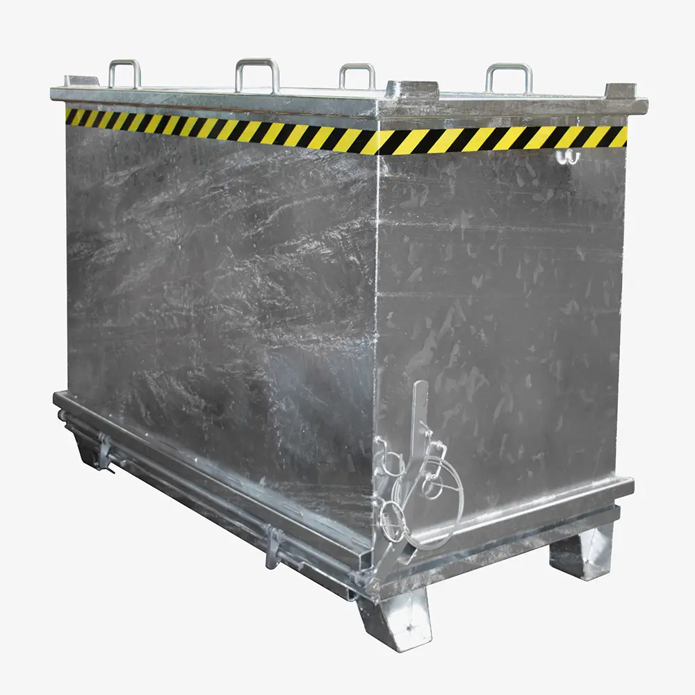 Produktbild von tigerhebezeuge klappbodenbehaelter feuerverzinkt typ SB 2000 V 01 x