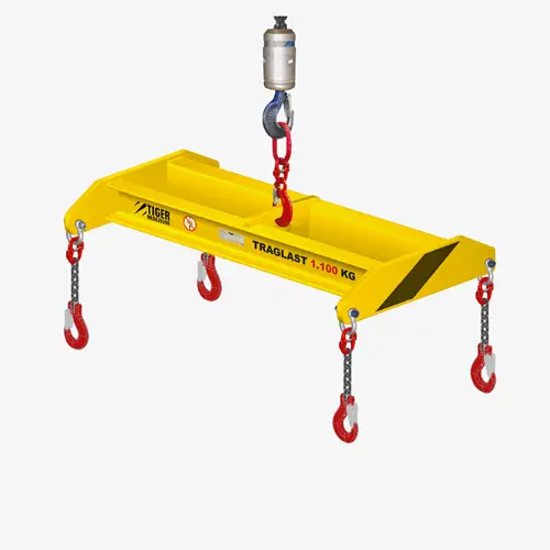 Produktbild von Tiger Sonder-Quertraverse mit 4 Gabellasthaken an Kette Serie Sonder-TA-QN-HK tiger-sonder-quertraverse-mit-vier-lasthaken-an-kette-serie-Sonder-TA-QN-HK