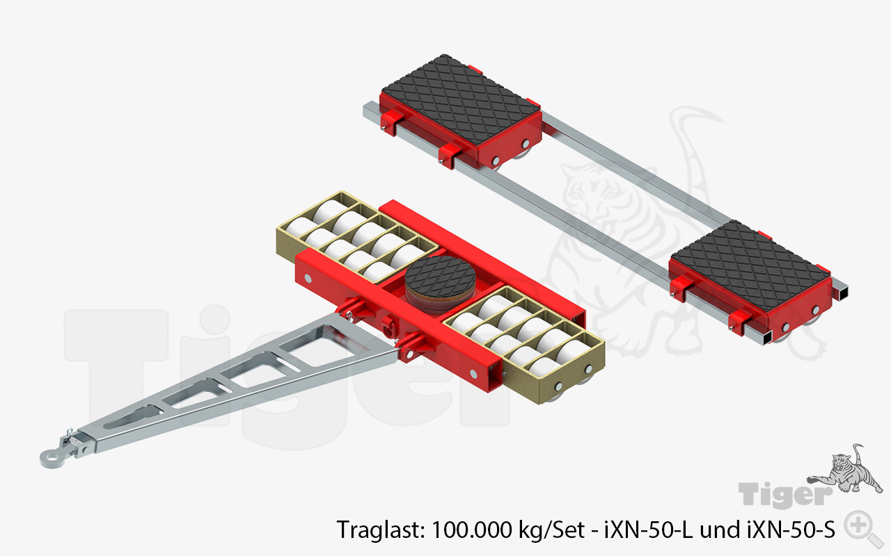 2. Produktbild zu transportfahrwerke i xnl 100000kg 1