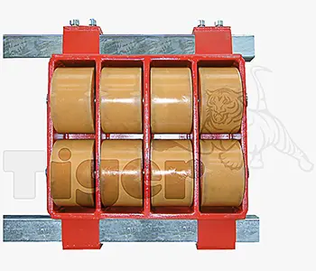 3. Produktbild zu schwerlastfahrwerke ixl panzerrollen 3. Produktbild zu schwerlastfahrwerke ixl panzerrollen