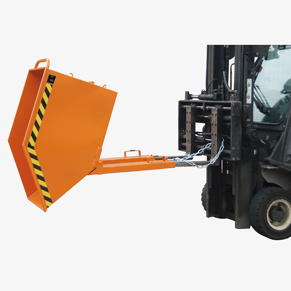 Produktbild von tigerhebezeuge kippmulde orange lackiert typ KK 600 ORANGE 01 x
