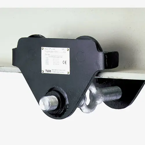 Produktbild von Yale Rollfahrwerk zum Verfahren von Lasten an INP, IPE und IPB Trägerprofilen tigerhebezeuge-rollfahrwerk-laufkatze-serie-HTP