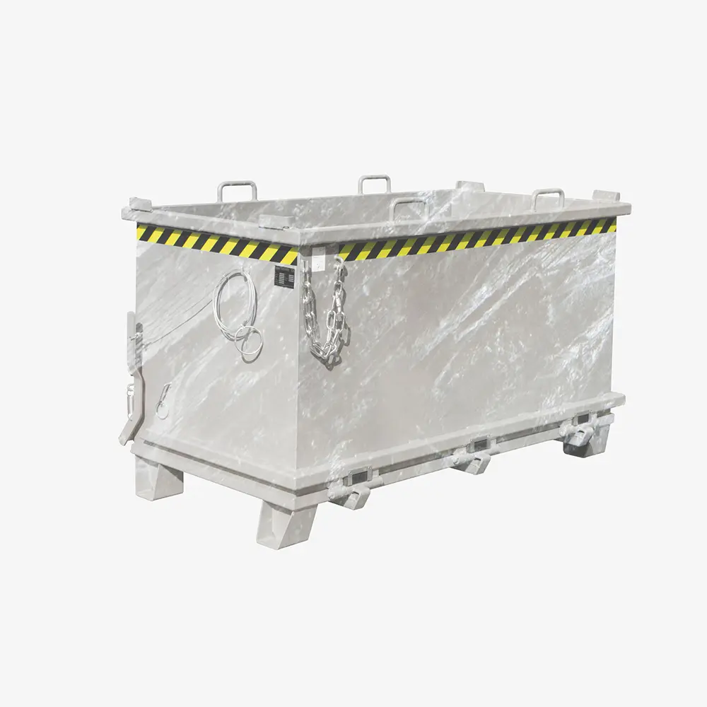 Produktbild von tigerhebezeuge klappbodenbehaelter feuerverzinkt typ SB 1500 V 01 x