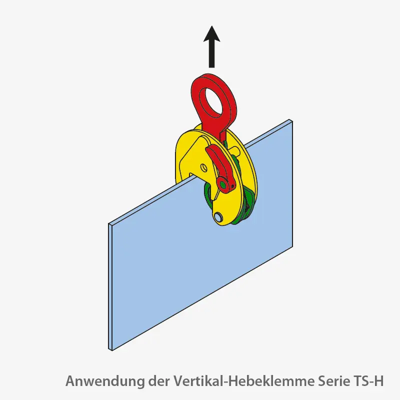 2. Produktbild zu terrier vertikal hebeklemmen ts h anwendung