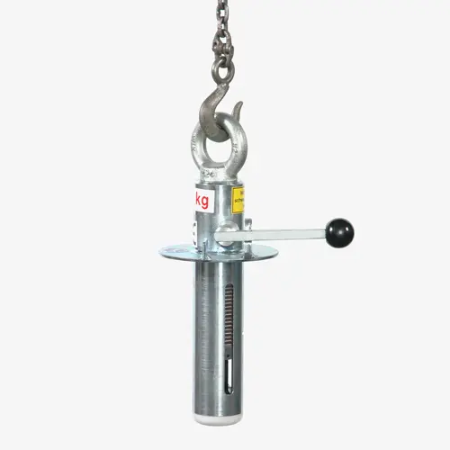 Produktbild von Rollenheber zum Kranen von Papierrollen und Folienrollen Serie RHL tigerhebezeuge-rollenheber-fuer-stehende-papierrollen-folienrollen-serie-RHL