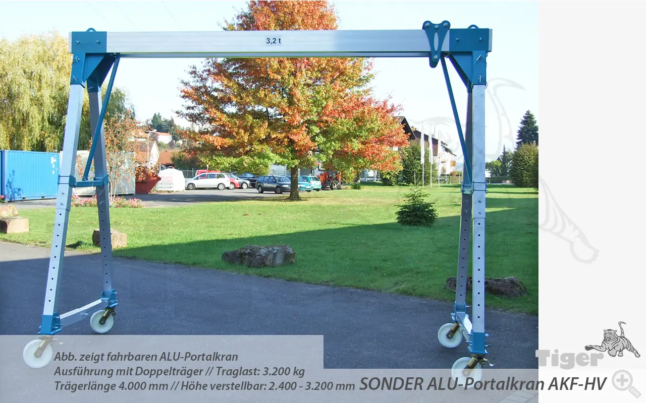2. Produktbild zu alu portalkran aks zeichnung