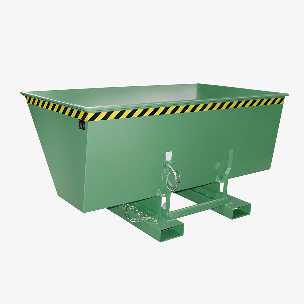 Produktbild von tigerhebezeuge kippbehaelter gruen lackiert typ AK 150 GRUEN 01 x