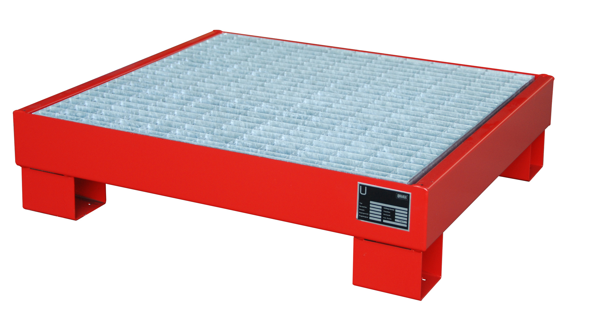 Produktbild von tigerhebezeuge auffangwannen serie AW 60 2 M rot