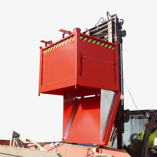 TigerHebezeuge-Shop Klappbodenbehälter Stapler-Klappbodenbehälter