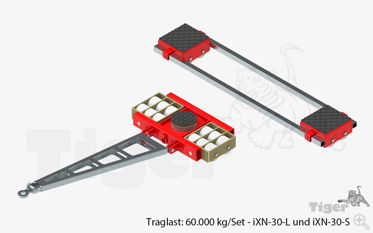 2. Produktbild zu transportfahrwerke i xnl 60000kg 1