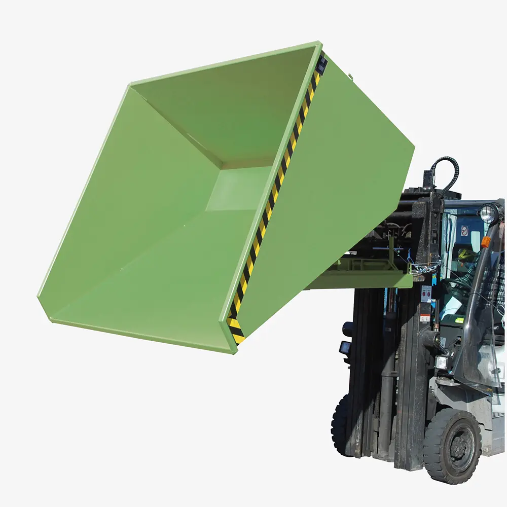 Produktbild von tigerhebezeuge kippbehaelter gruen lackiert typ EXPO 2100 GRUEN 02 x