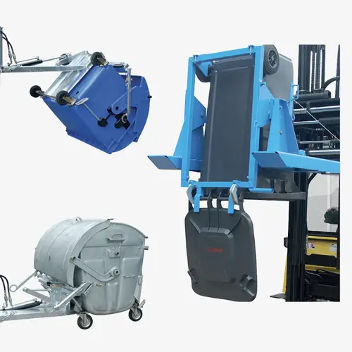 TigerHebezeuge-Shop Mülltonnenheber und Mülltonnenkipper Mülltonnenkipper