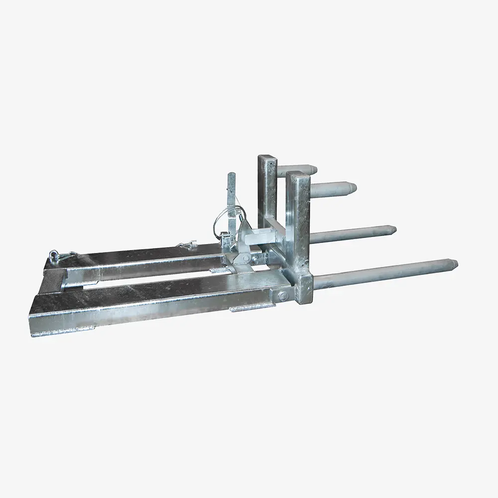 Fasswender für Stapler zum Aufrichten und Hinlegen für 1 - 2 Stahl-Spundfässern und Rollreifenfässer