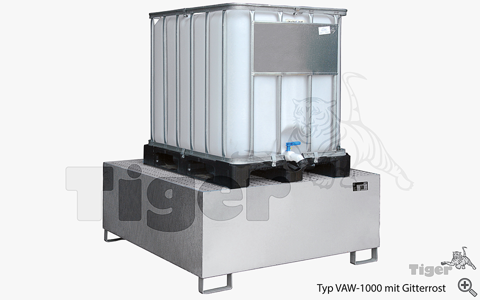 Produktbild von auffangwanne edelstahl vaw 1000