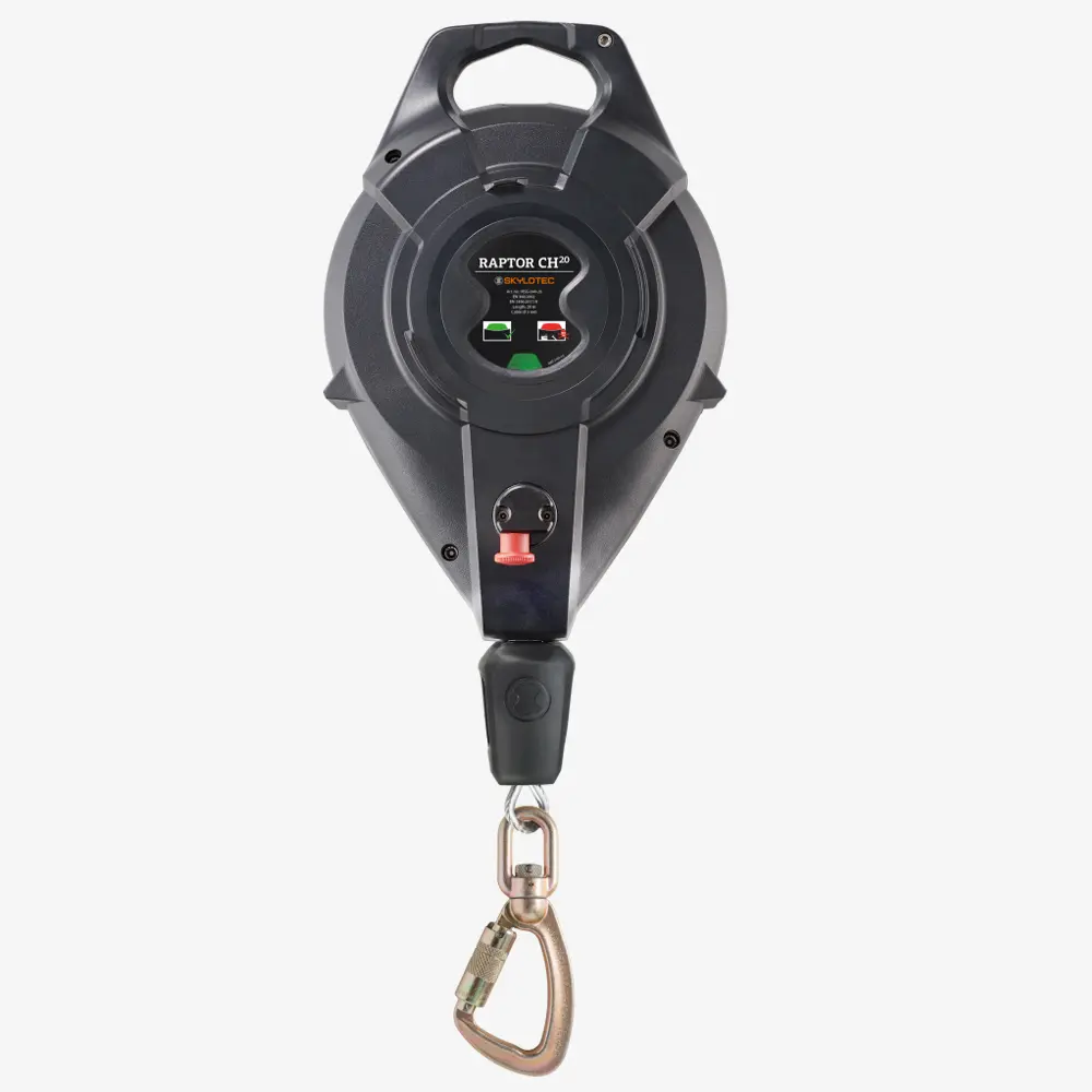 Produktbild von tigerhebezeuge selbstaufrollendes fallschutzgeraet typ RAPTOR C 20 HUB J
