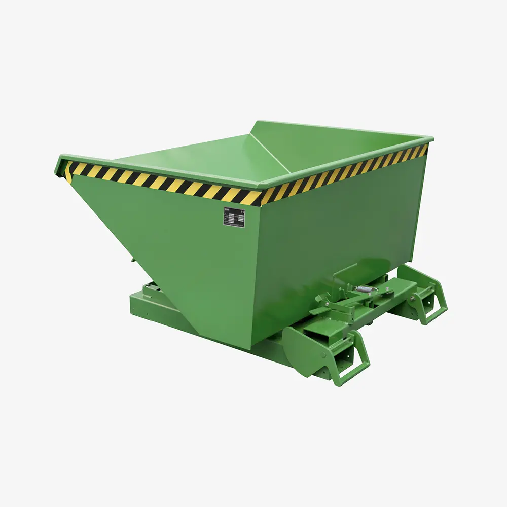 3. Produktbild zu tigerhebezeuge automatischer kippbehaelter gruen lackiert typ 4A 900 GRUEN 02 x