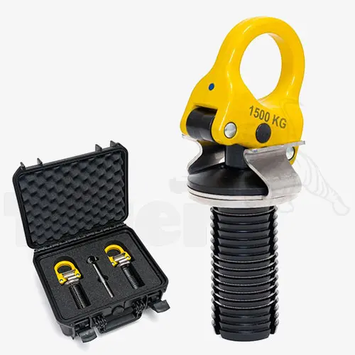 Produktbild von PowerClamp® Hebeklemme - Anschlagpunkt zum Heben von Balken u. Platten holz-anschlagpunkt-powerclamp-6