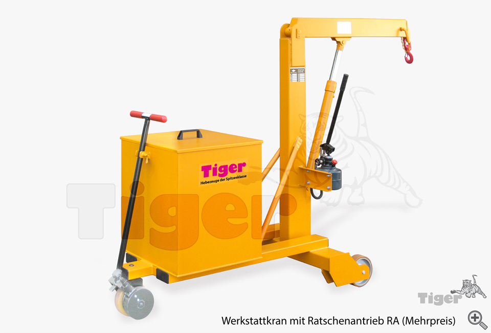 2. Produktbild zu werkstattkran kr f ratschenantrieb