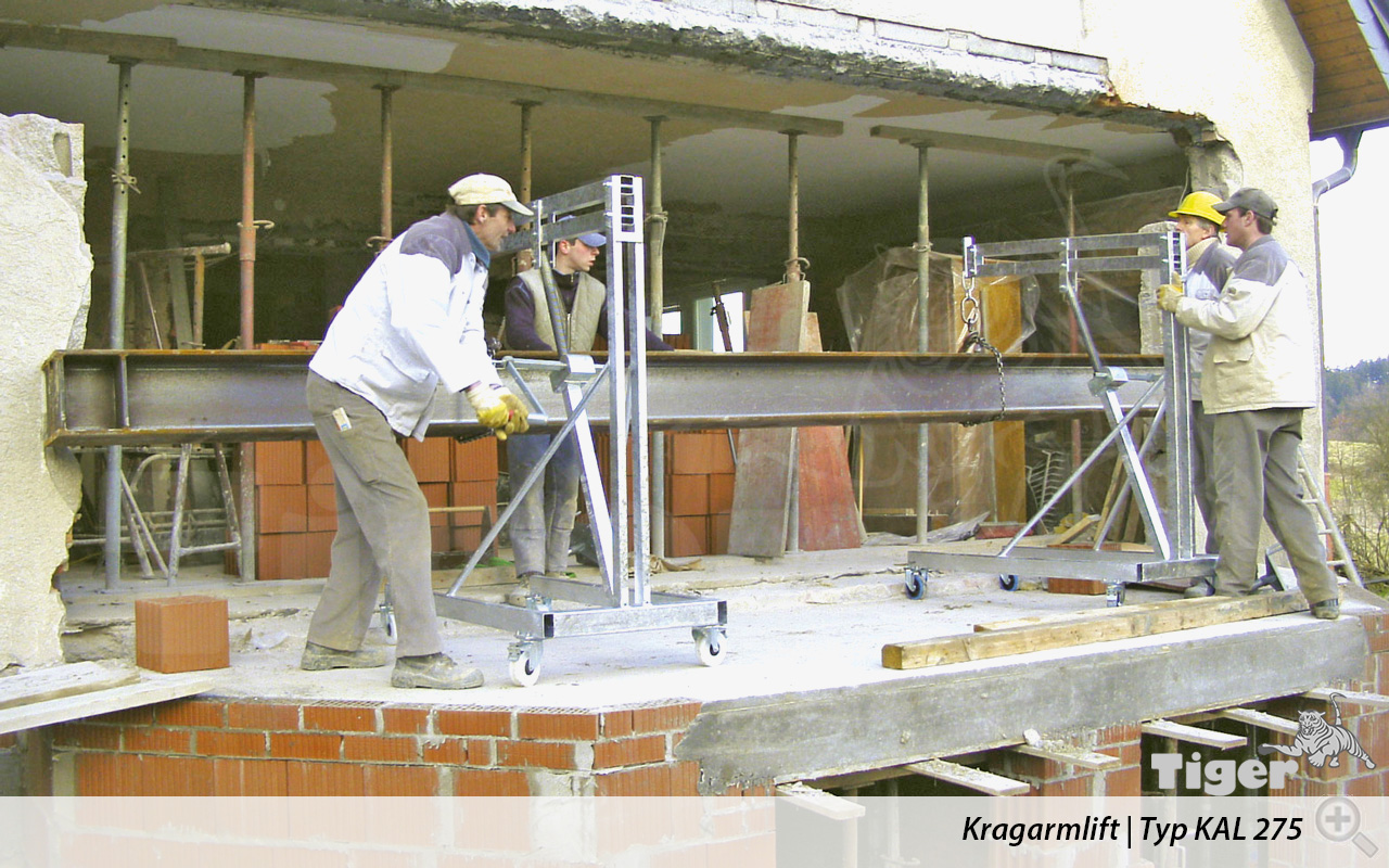 5. Produktbild zu kragarmlift-baustelle-3