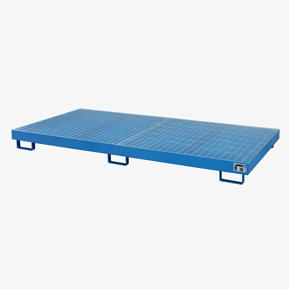 Produktbild von tigerhebezeuge regalwanne blau lackiert typ RW GR 2700 1 BLAU 01 x