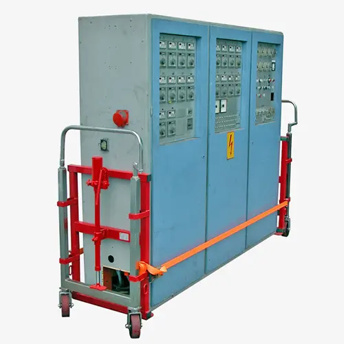 Produktbild von Hubroller als Schaltschranktransporter zum Transport von Schaltschränken, Maschinen, Tresore etc. Serie STHT tigerhebezeuge-schaltschranktransporter-transportgeraet-fuer-schaltschrank-tresor-maschine-serie-STHT