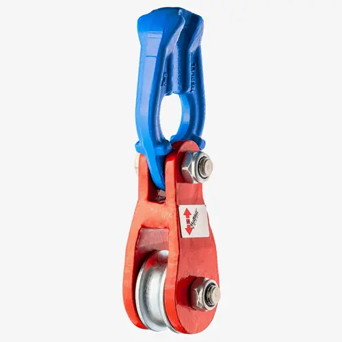 Produktbild von Forsteilrolle mit Gleitbügel Serie FSR-GB tigerhebezeuge-forst-seilrolle-mit-gleitbügel-FSR-GB