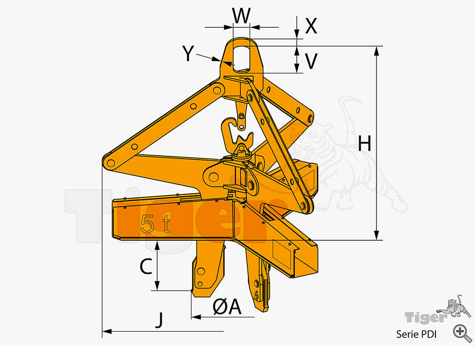Zum Vergrößern anklicken Technisches Bild für drahtcoil-innenzange-zeichnung4