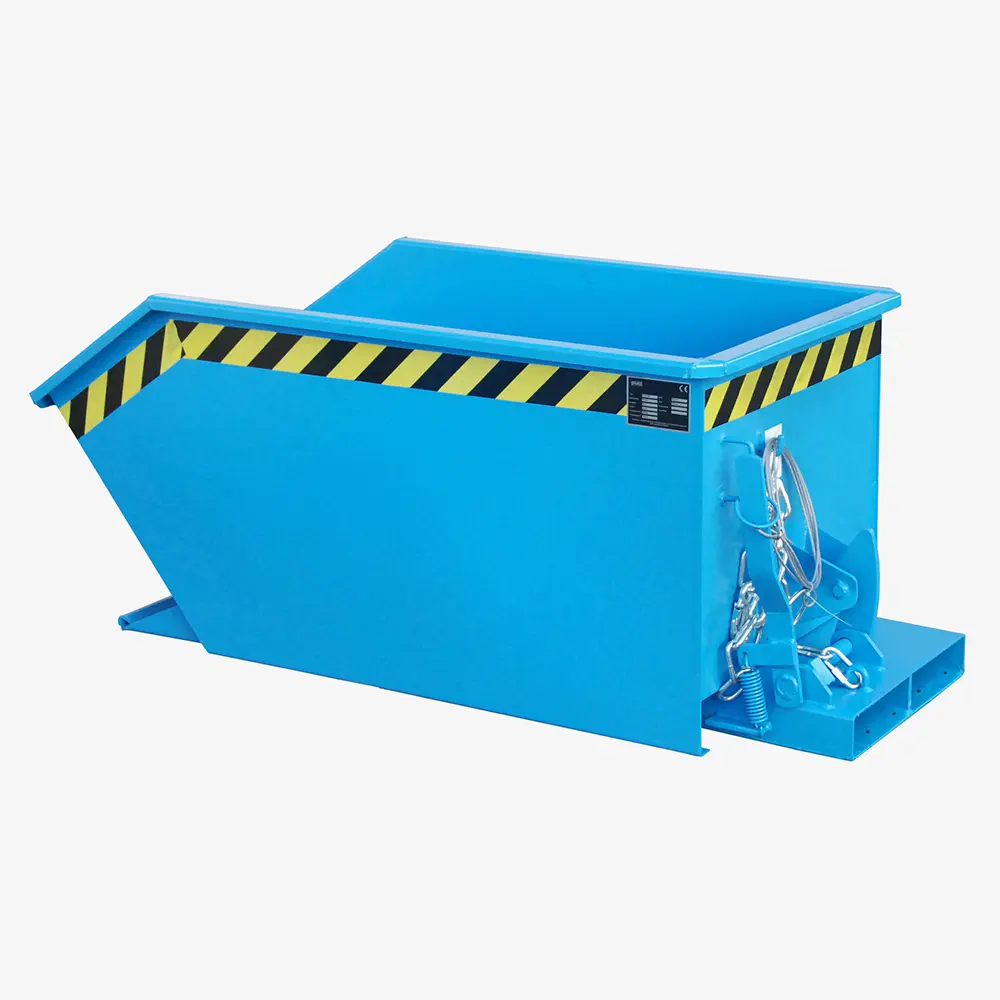 Produktbild von tigerhebezeuge kippbehaelter blau lackiert typ GU 300 BLAU 01 x