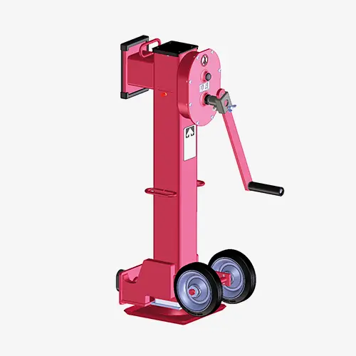 Produktbild von ISO-Container-Nivellierstützen m. 2-Gang-Getriebe - Hebesystem 4er Set Serie 2724 tigerhebezeuge-container-nivellierstuetzen-serie-2724.25