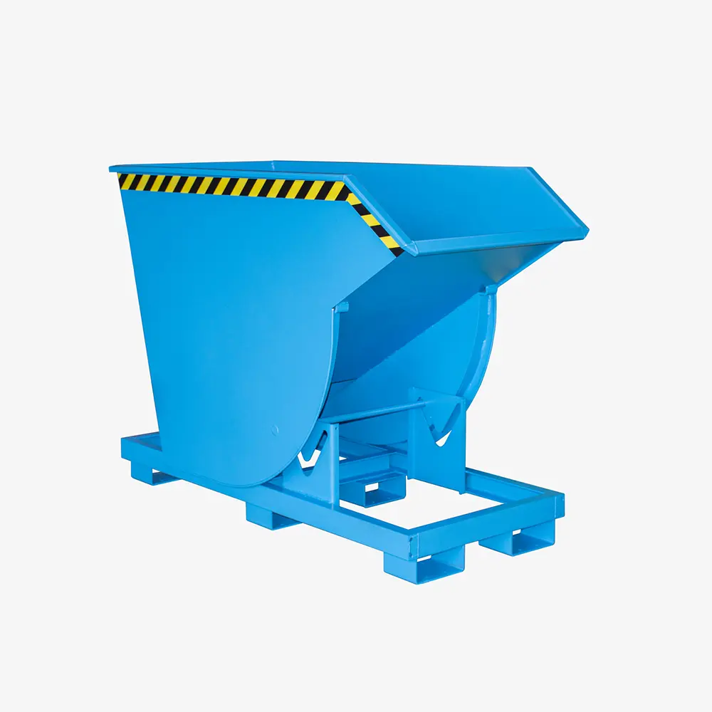 Produktbild von tigerhebezeuge kippbehaelter blau lackiert typ BKM 75 BLAU 01 x