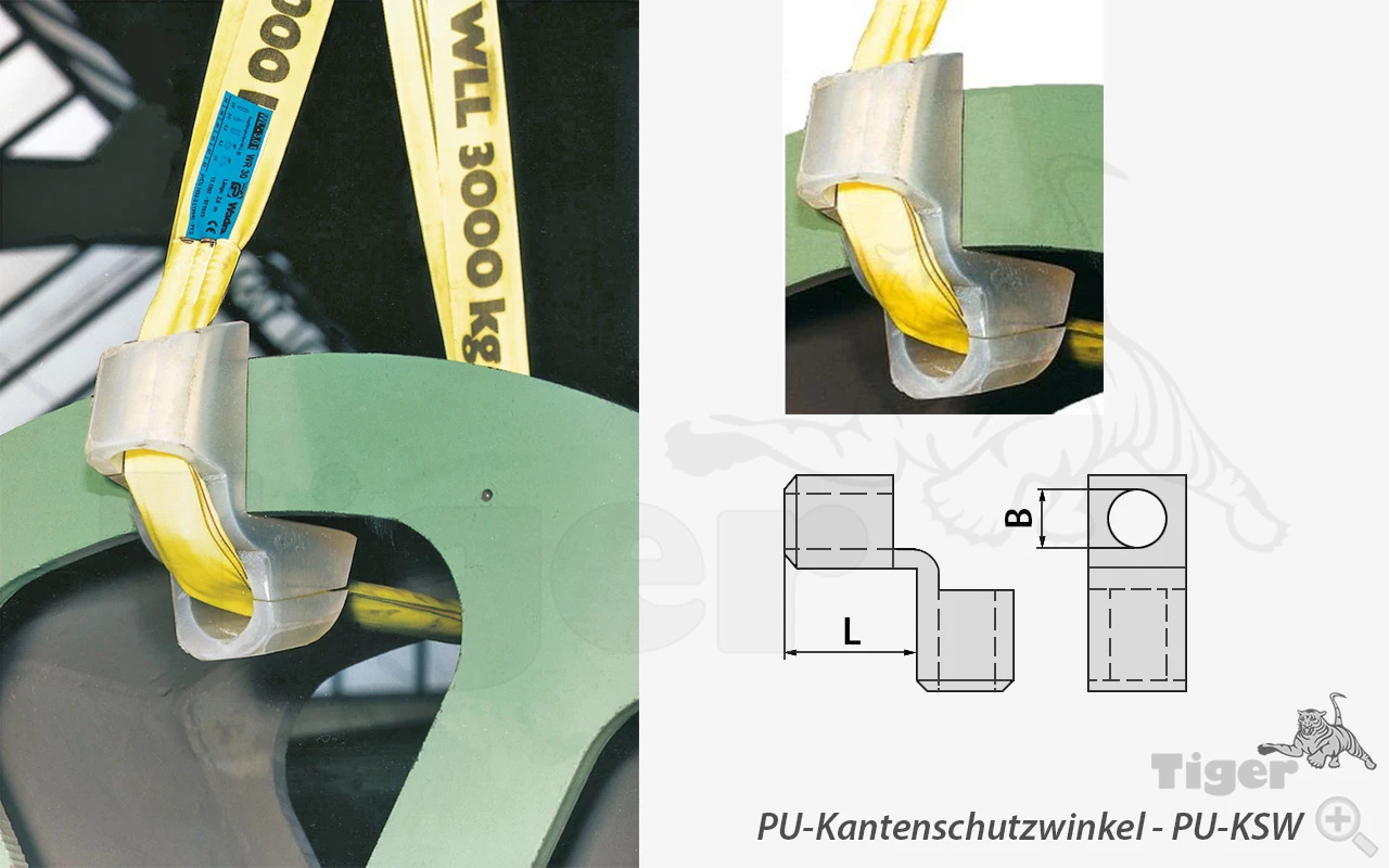 Zum Vergrößern anklicken pu-kantenschutzwinkel-pu-ksw Typ PU-KSW-30