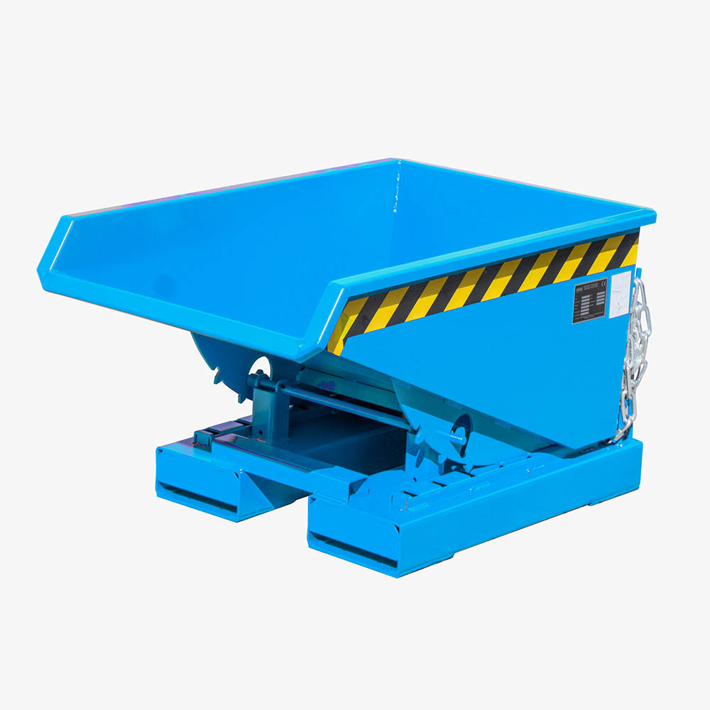 Produktbild von tigerhebezeuge kippbehaelter blau lackiert typ EXPO 150 BLAU 01 x