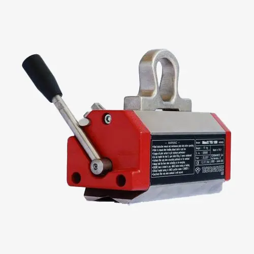 Produktbild von Permanent-Lasthebemagnete für eisenhaltige Bleche ab 8 mm Stärke tigerhebezeuge-permanent-lasthebemagnet-serie-MAXX_TG-hebemagnet