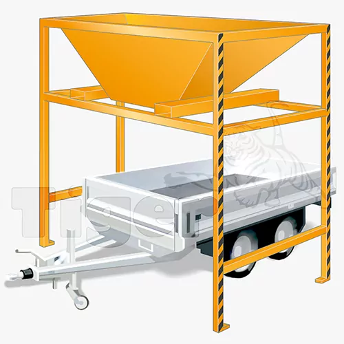 TigerHebezeuge-Shop Befülltrichter und Silobehälter Befülltrichter