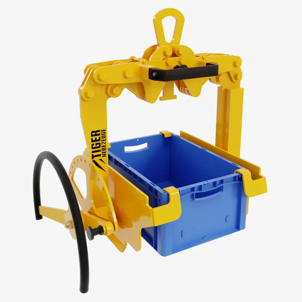 Produktbild von tigerhebezeuge tiger bito XL64271 kastengreifer mit handrad KWG KLT