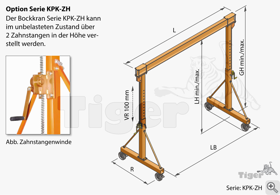 2. Produktbild zu bockkrane kpk 4