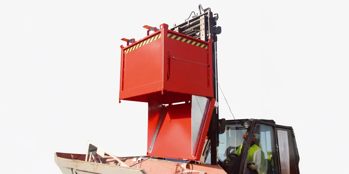 TigerHebezeuge-Shop Klappbodenbehälter 