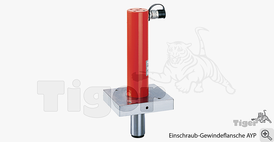 Produktbild von einschraub gewindeflansche hydraulikzylinder