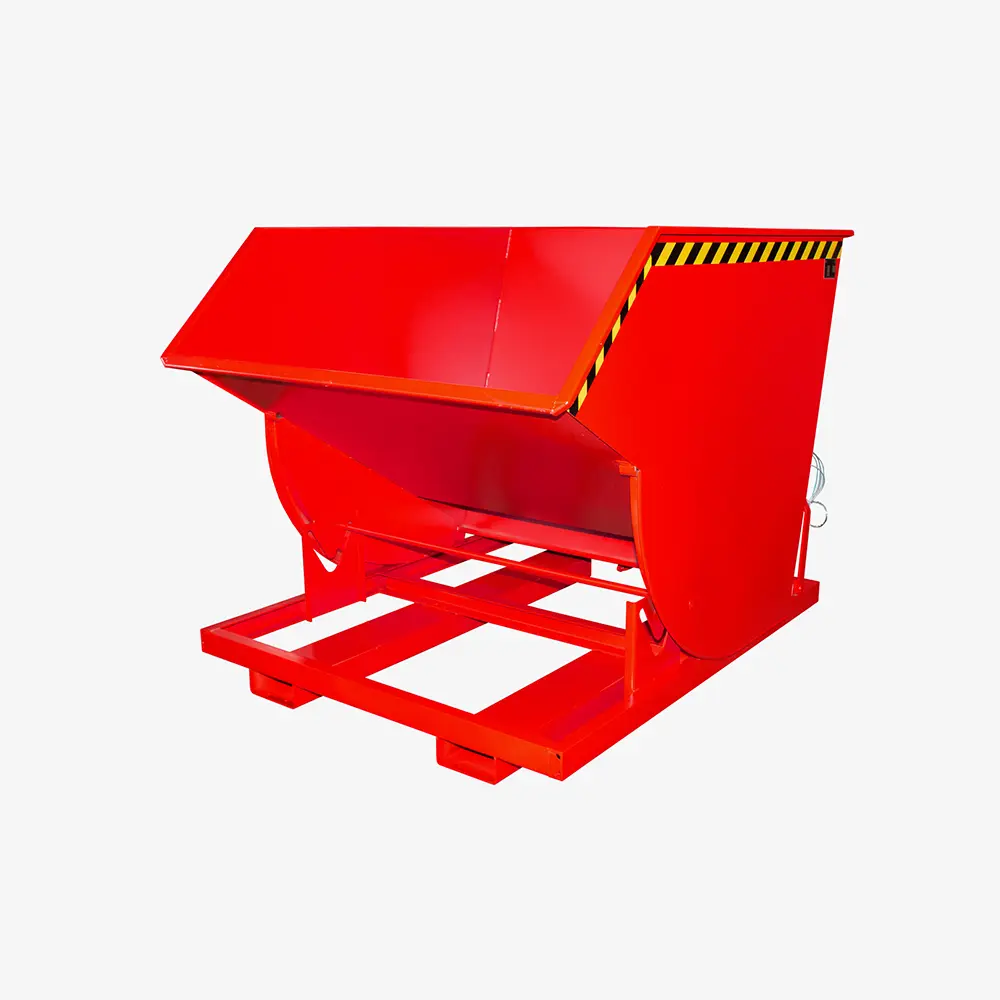 Produktbild von tigerhebezeuge kippbehaelter rot lackiert typ BKM 200 ROT 01 x