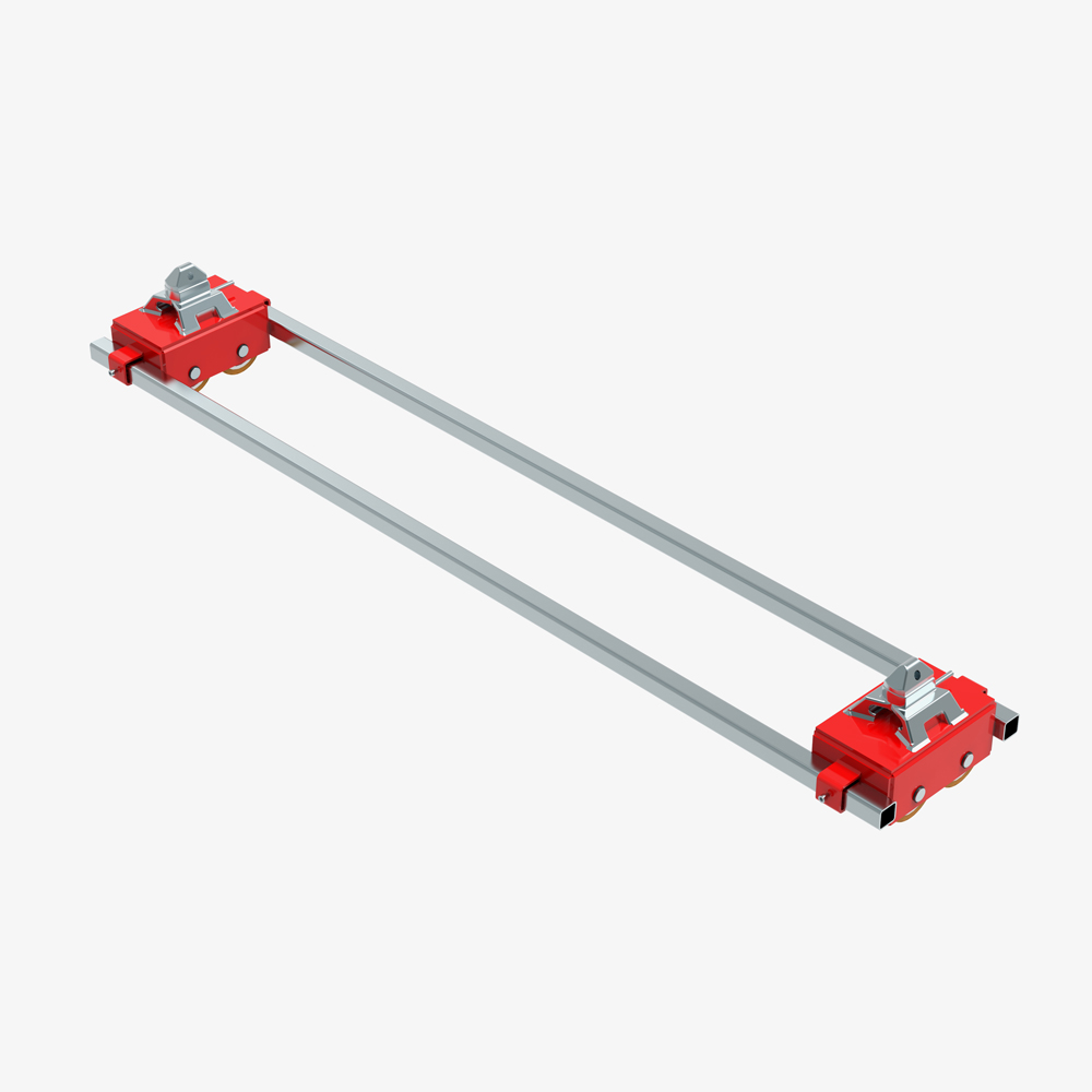 Produktbild von tigerhebezeuge schwerlast transportfahrwerk iso con hinten starr typ ICX16S