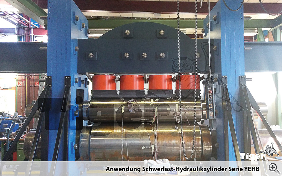 2. Produktbild zu schwerlast hydraulikzylinder doppeltwirkend anwendung