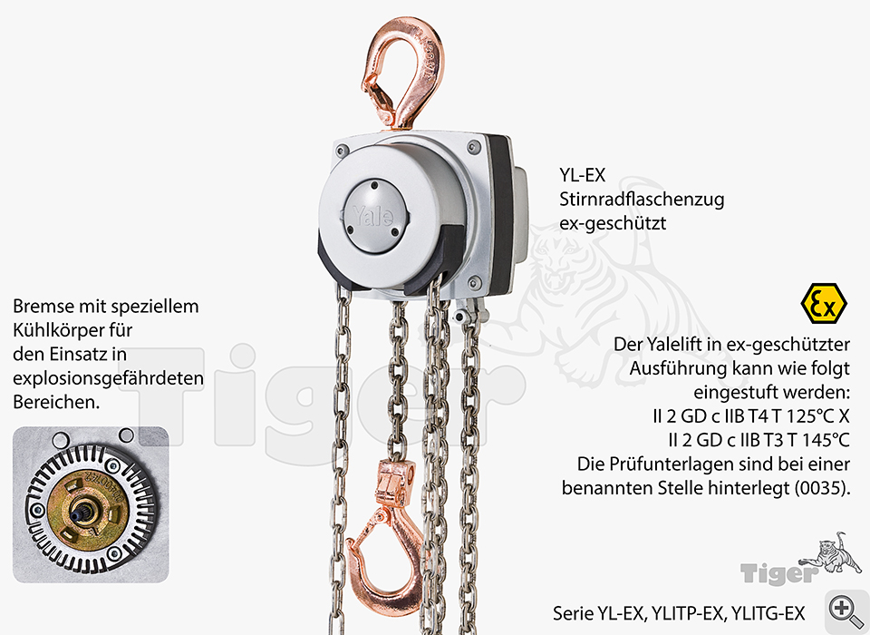 Produktbild von stirnradflaschenzuege ex geschuetzt yale hebezeuge 1