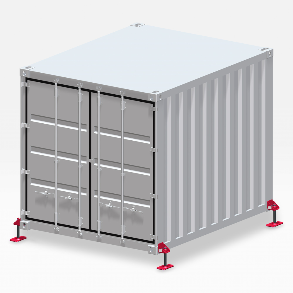 2. Produktbild zu tigerhebezeuge spindelheber nivelliersystem fuer iso frachtcontainer hebezeuge typ SH 2930 set