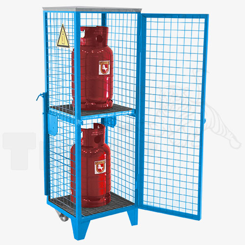 3. Produktbild zu gasflaschen gitterschrank gfd r 2