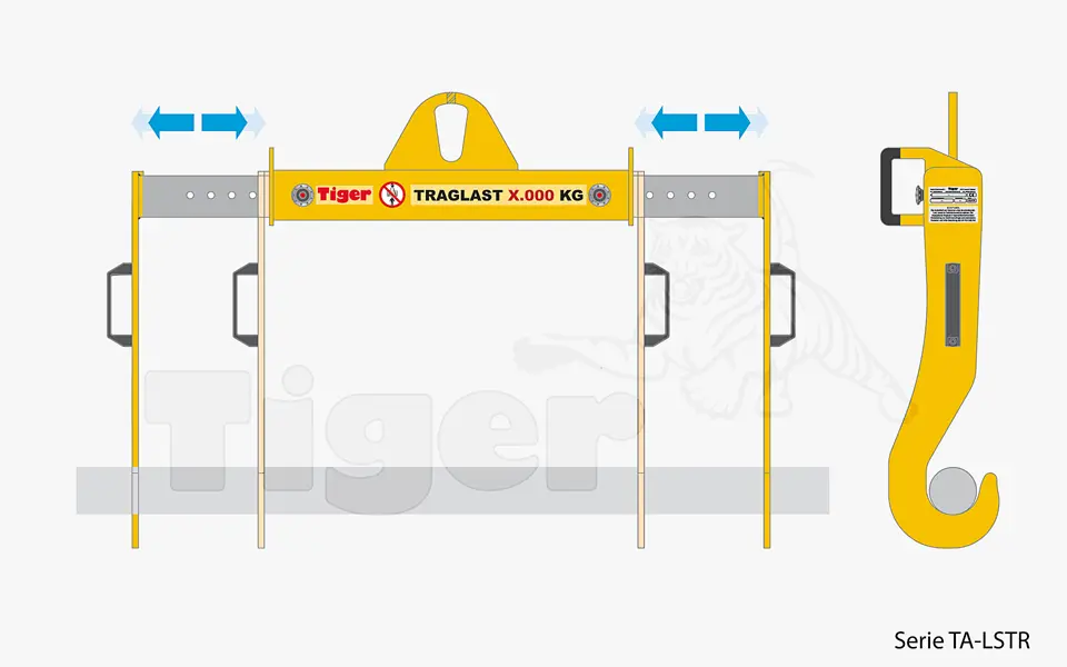2. Produktbild zu lamellenhaken krantraverse ta lstr zeichnung2 2. Produktbild zu lamellenhaken krantraverse ta lstr zeichnung2