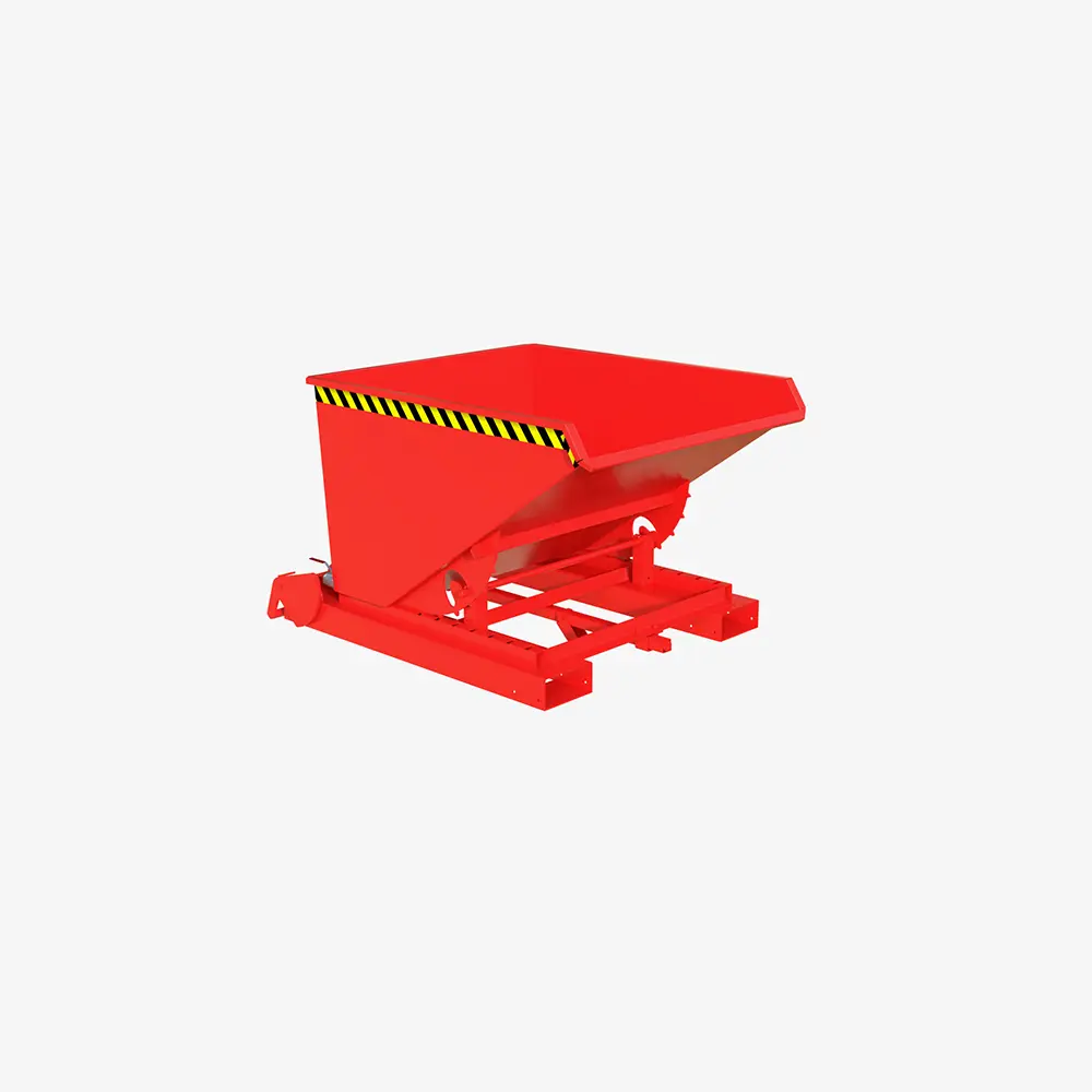 Produktbild von tigerhebezeuge spaenebehaelter rot lackiert typ 4AS 600 ROT 01 x